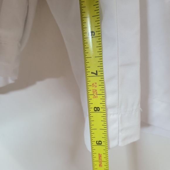 Polo Ralph Lauren 9" Relaxed Fit Pleated Twill Short in White Sz 34 - Picture 12 of 13